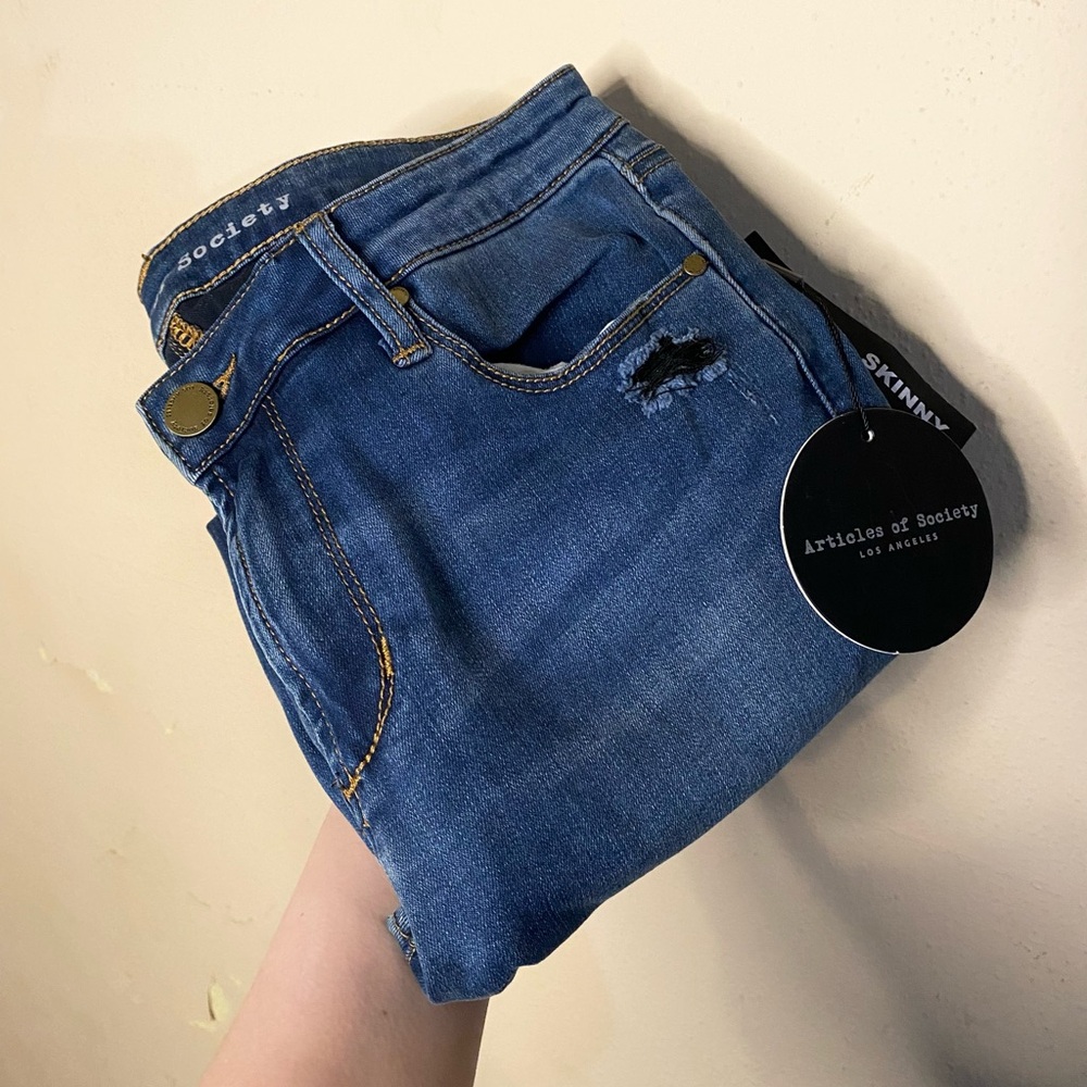 NWT Articles of Society Ankle Skinny Jeans